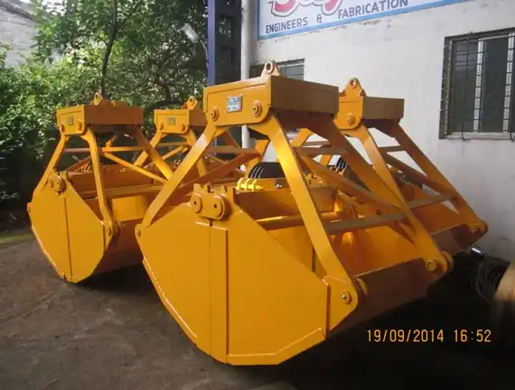 Rehandling Grab Buckets